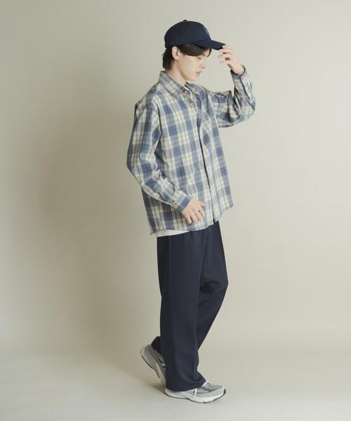 SENSE OF PLACE by URBAN RESEARCH ワイドパンツ パンツ ウールライク