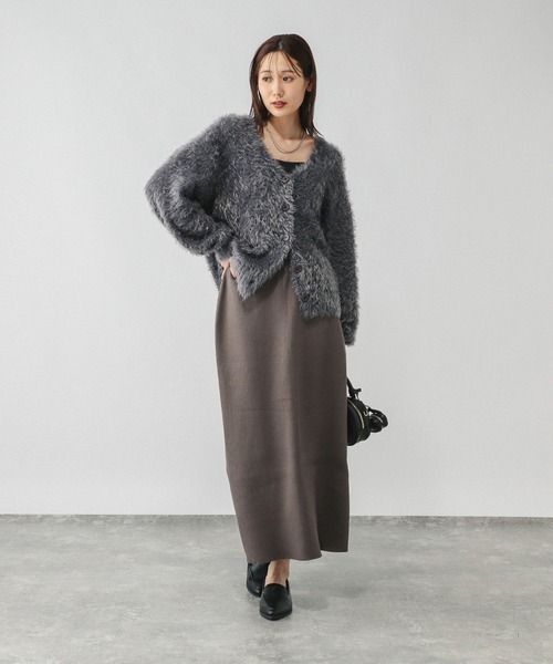 GLOBAL WORK（グローバルワーク） ワンピース シャギーカーディガン