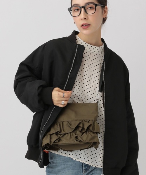 「saloon」 ショルダーバッグ FREE シルバー レディース_画像2