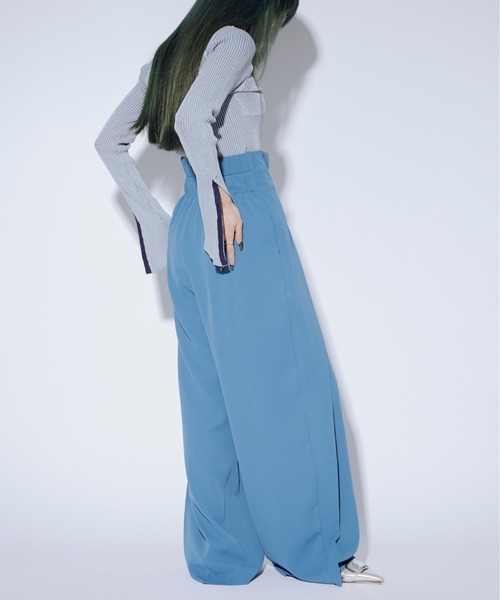 「Ezick」 長袖ニット FREE ブラック レディース_画像9