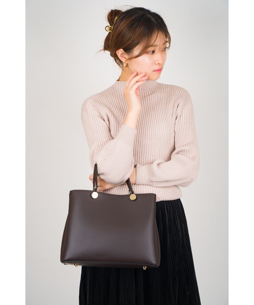 「MARCO BIANCHINI」 2WAYバッグ FREE グレイッシュベージュ レディース_画像2