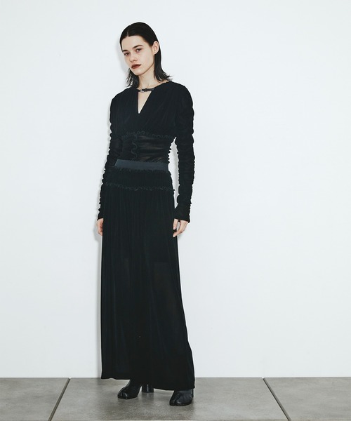 FETICO（フェティコ） パンツ 「FETICO/フェティコ」別注 Velvet tulle