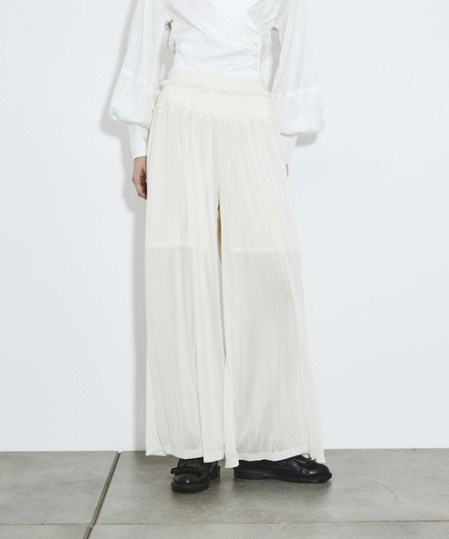 FETICO（フェティコ） パンツ 「FETICO/フェティコ」別注 Velvet tulle