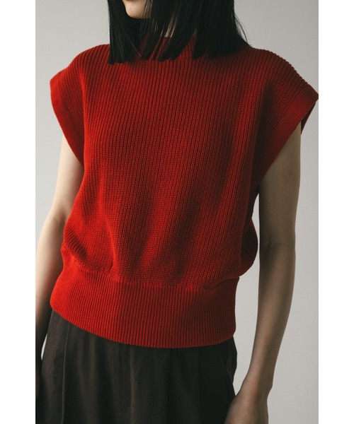 「STYLEMIXER」 ノースリーブニット FREE ブラック レディース_画像3