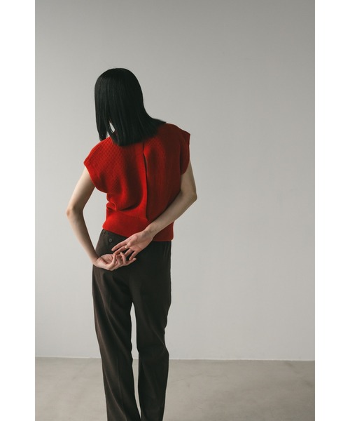 「STYLEMIXER」 ノースリーブニット FREE ブラック レディース_画像7