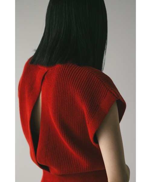 「STYLEMIXER」 ノースリーブニット FREE ブラック レディース_画像9