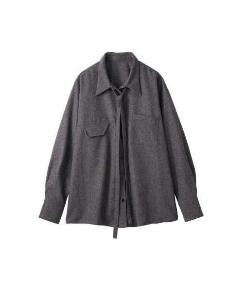 Knuth Marf（クヌースマーフ） ブラウス シャツ warm string shirt