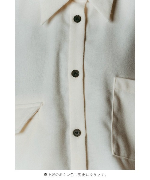 Knuth Marf（クヌースマーフ） ブラウス シャツ warm string shirt