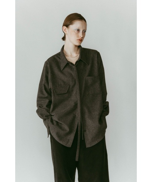 Knuth Marf（クヌースマーフ） ブラウス シャツ warm string shirt