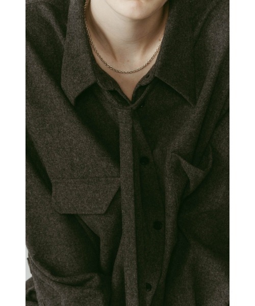 Knuth Marf（クヌースマーフ） ブラウス シャツ warm string shirt