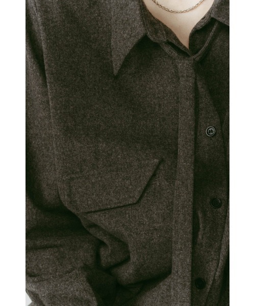 Knuth Marf（クヌースマーフ） ブラウス シャツ warm string shirt