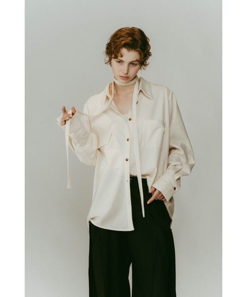 Knuth Marf（クヌースマーフ） ブラウス シャツ warm string shirt