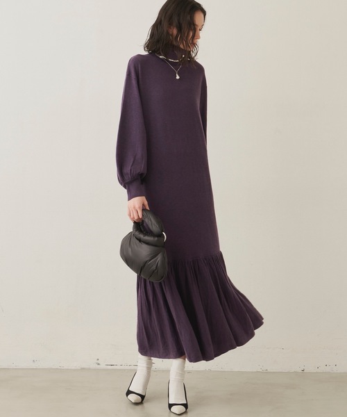 LA BELLE ETUDE（ラベルエチュード） ニットワンピース 1 ブラック