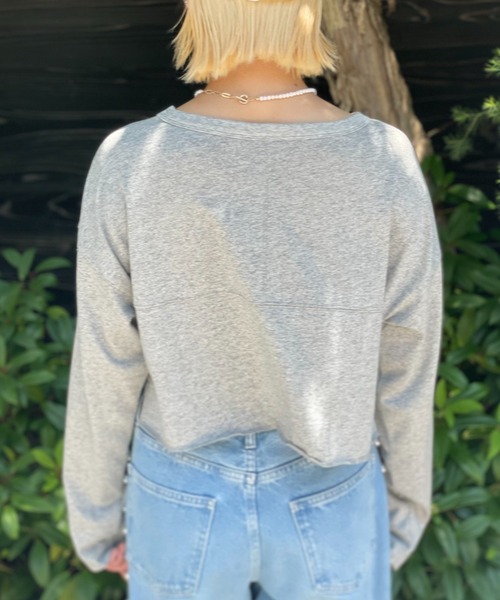 「HELLO.SANFRANCISCO」 長袖カットソー FREE ホワイト レディース_画像3