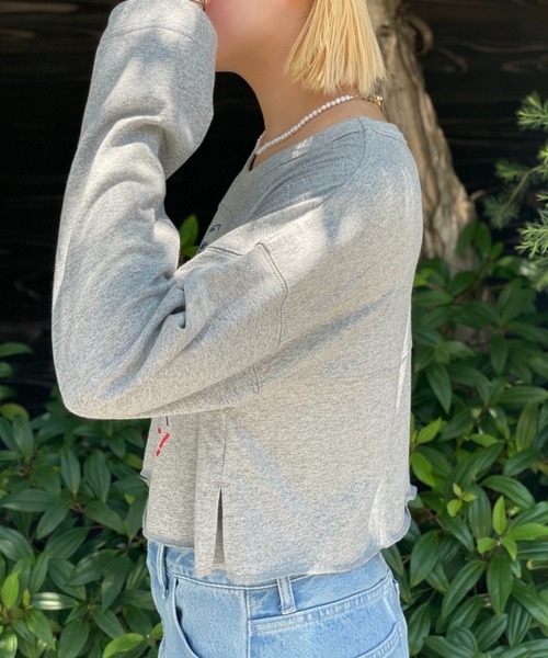 「HELLO.SANFRANCISCO」 長袖カットソー FREE ホワイト レディース_画像8