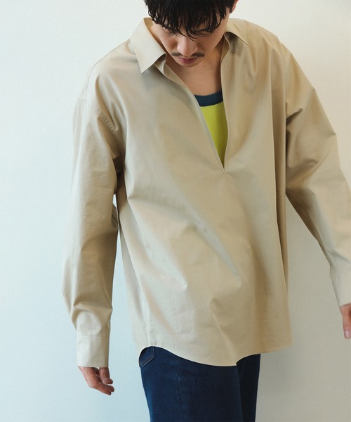 QUATTROCCHI シャツ QUATTROCCHI / ディープ Vネック カプリシャツ