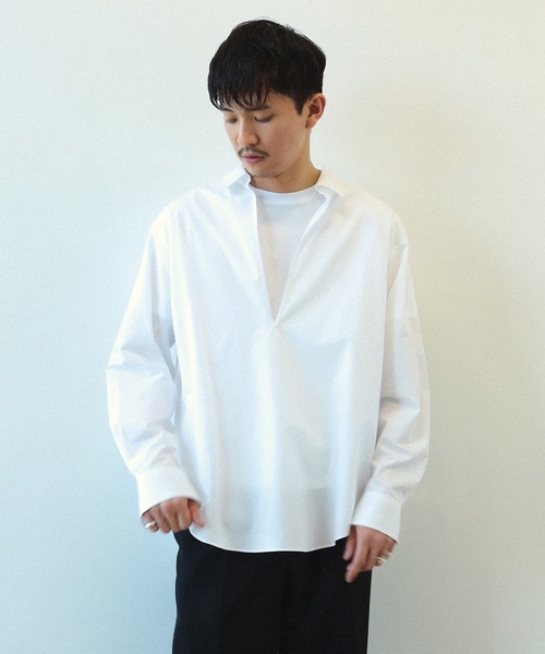 QUATTROCCHI シャツ QUATTROCCHI / ディープ Vネック カプリシャツ