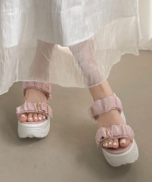 Shoes in Closet（シュークロ） 厚底 サンダル 「完売カラー予約販売中