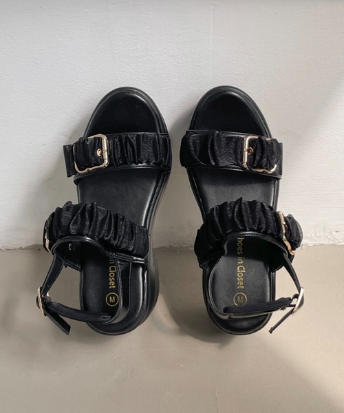 Shoes in Closet（シュークロ） 厚底 サンダル 「完売カラー再入荷」+