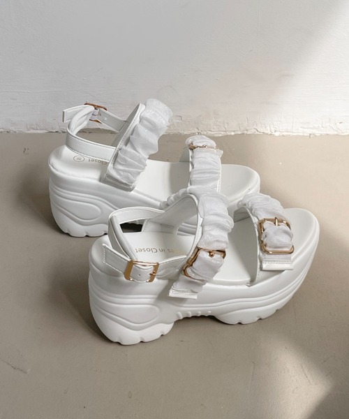 Shoes in Closet（シュークロ） サンダル 「完売カラー再入荷」+9.0cm