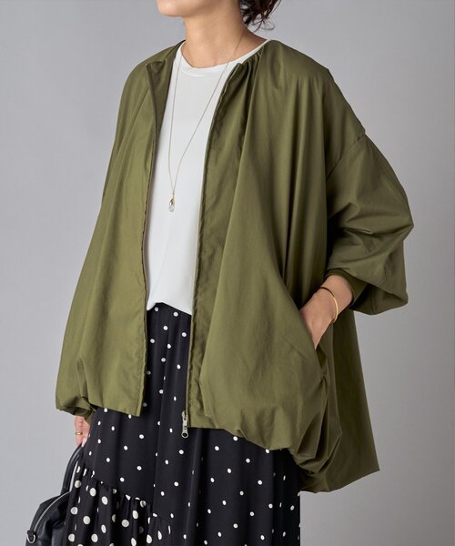 BEARDSLEY（ビアズリー） ブルゾン FREE カーキ レディース : ZOZOTOWN