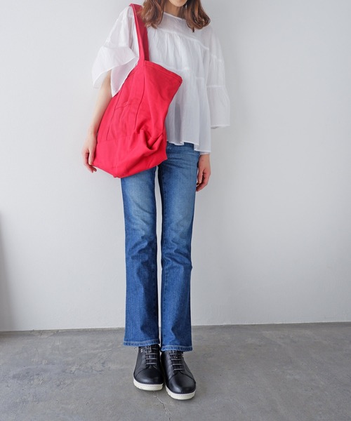 「MODE KAORI」 ローカットスニーカー 24.5cm ブラック×ブラック レディース_画像5