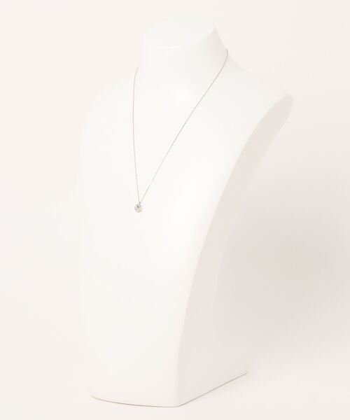 「ESTELLE」 ネックレス 45cm ホワイト レディース_画像3