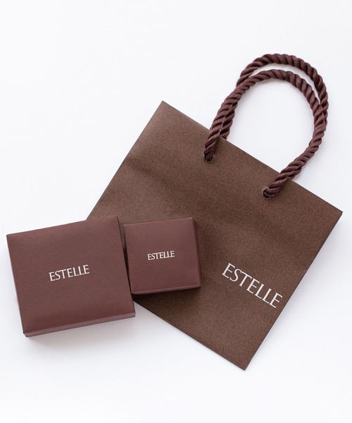 「ESTELLE」 ネックレス 45cm ホワイト レディース_画像8