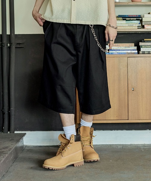 「Bleme」 チノパンツ M ブラック メンズ_画像2