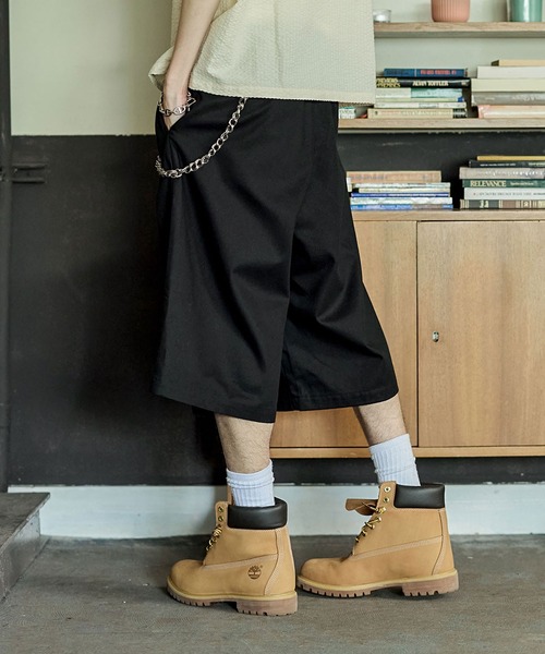 「Bleme」 チノパンツ M ブラック メンズ_画像3