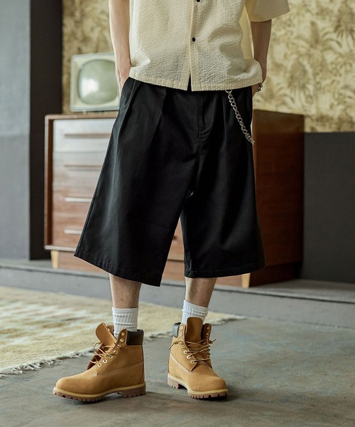 「Bleme」 チノパンツ M ブラック メンズ_画像6