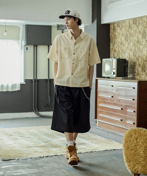 「Bleme」 チノパンツ M ブラック メンズ_画像8