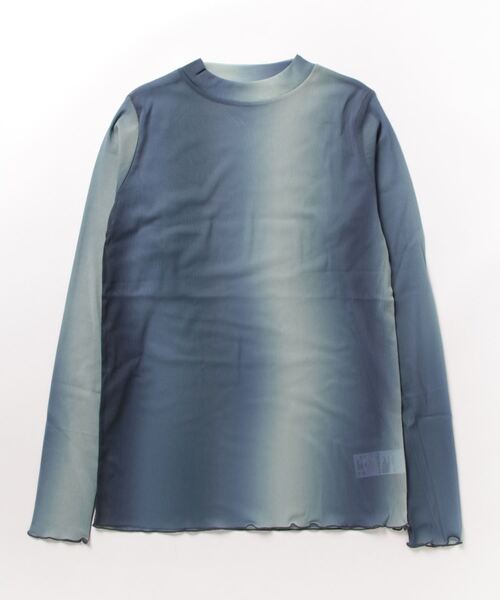 「JEANASIS」 長袖カットソー FREE ブルー系その他 レディース_画像2