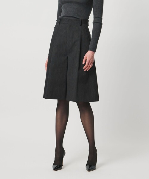 LOEFF（ロエフ） パンツ 「LOEFF」キャンバス タック キュロット