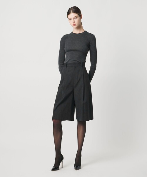 LOEFF（ロエフ） パンツ 「LOEFF」キャンバス タック キュロット