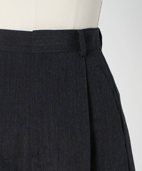 LOEFF（ロエフ） パンツ 「LOEFF」キャンバス タック キュロット