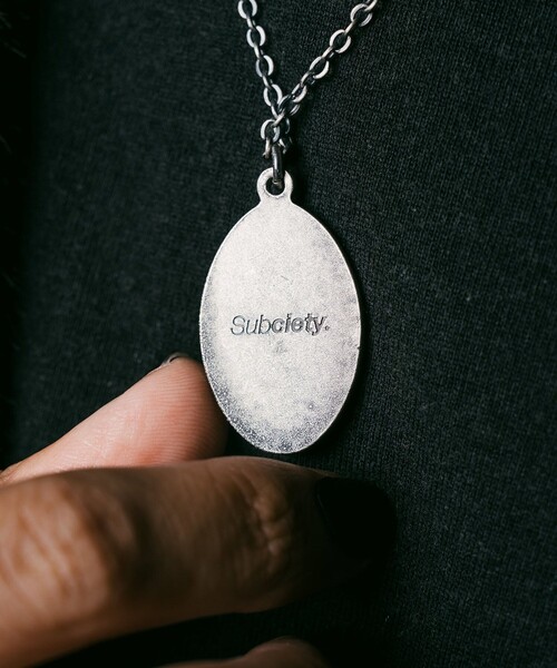 Subciety（サブサエティ） ネックレス Metal necklace-maria- メンズ