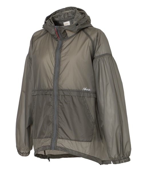 NANGA ナンガ 撥水シアージャケット 2026SS グレー レディースM NANGA（ナンガ） ブルゾン アウター SHEER JACKET W/シアージャケット