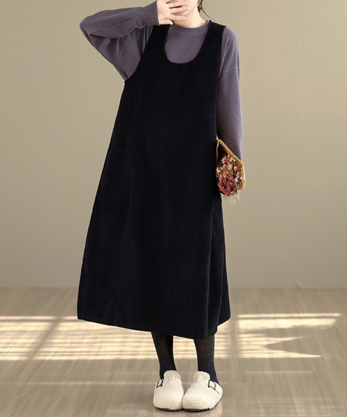 ジャンパースカート コーデュロイジャンパースカート : ZOZOTOWN Yahoo