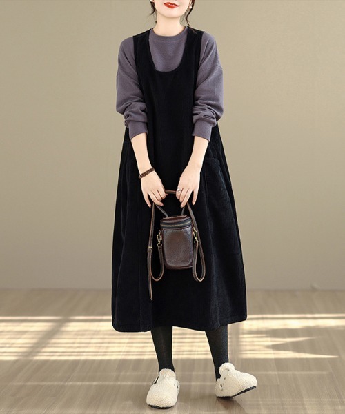 ジャンパースカート コーデュロイジャンパースカート : ZOZOTOWN Yahoo