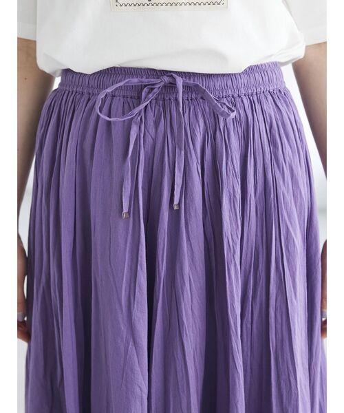 「CRAFT STANDARD BOUTIQUE」 「furry」フレアスカート FREE チャコールグレー レディース_画像6