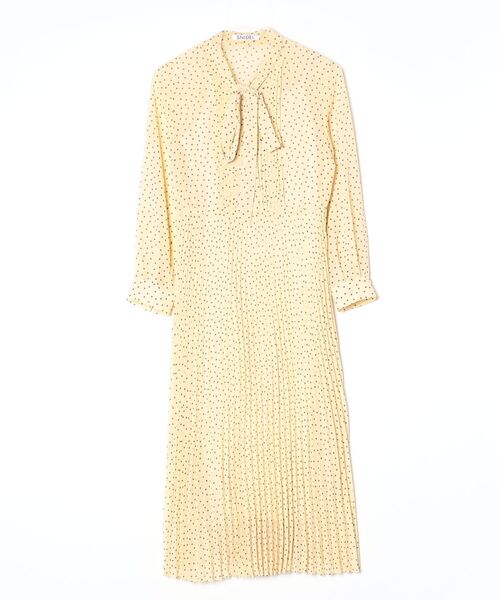 SNIDEL（スナイデル） 長袖ワンピース 0 イエロー レディース