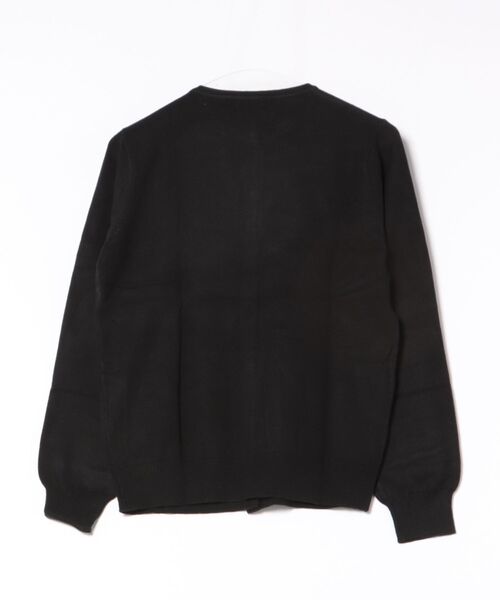 「Honeys」 「GLACIER」ニットカーディガン LL 杢グレー レディース_画像2