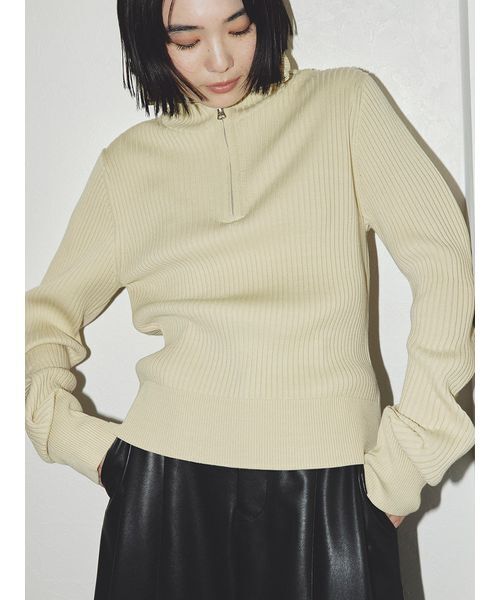 「MIESROHE」 長袖ニット F ブラック レディースの画像