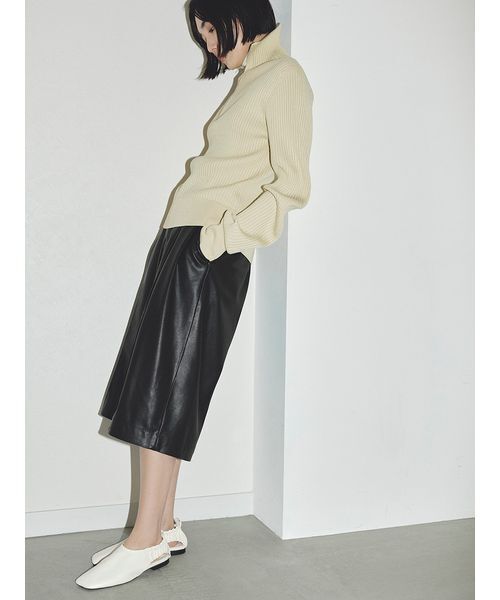 「MIESROHE」 長袖ニット F ブラック レディースの画像