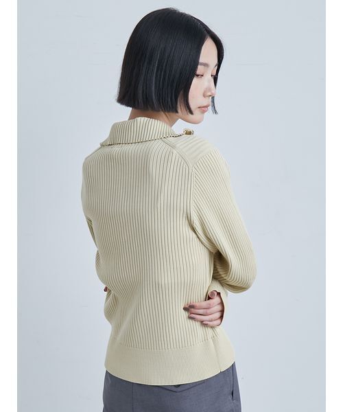 「MIESROHE」 長袖ニット F ブラック レディースの画像