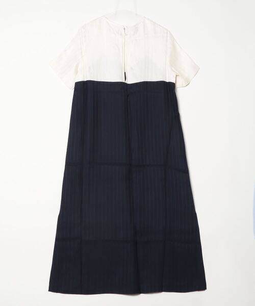 「BAUM UND PFERDGARTEN」 半袖ワンピース ONE SIZE ネイビー レディース_画像2