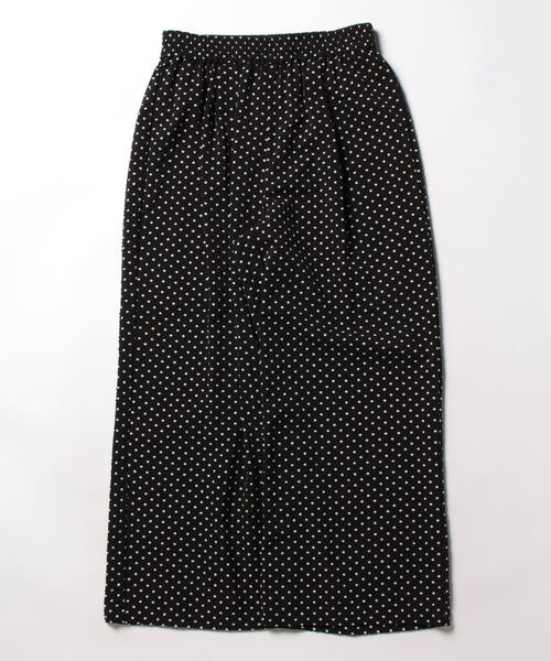 「DouDou」 イージーパンツ FREE ブラック レディース_画像2