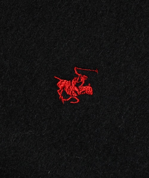 「BEVERLY HILLS POLO CLUB」 マフラー FREE ベージュ メンズ_画像4