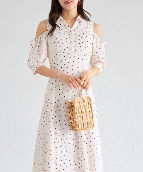 「tocco closet」 半袖ワンピース M ブラック レディース_画像2